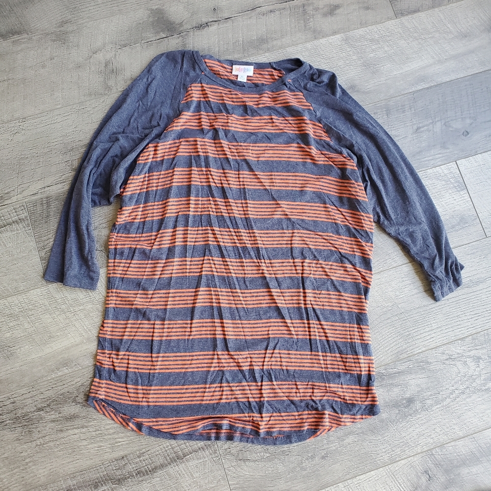 Blue and Orange Lularue shirt